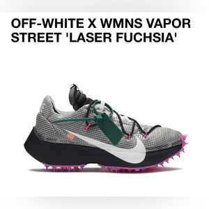 Nike X Off-White x Nike Vapor Street sneaker.